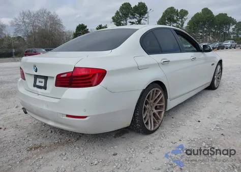 2015 BMW 528I из США, поврежденный, VIN WBA5A5C5XFD517442